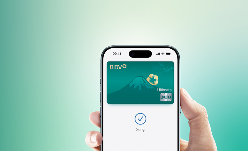 Hoàn tiền 10% cho các giao dịch tại Đài Loan cùng thẻ BIDV JCB
